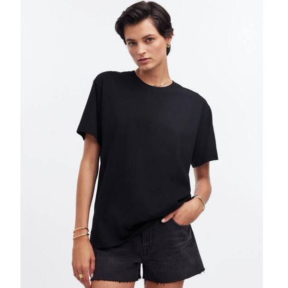 Madewell Tops - NWT Madewell Cotton Relaxed Oversized Tee Size M